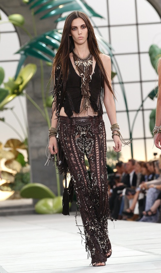 Illustration for article titled Roberto Cavalli: Slinky Flappers Meet Rich Hippies